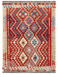Maimana Afghanistan Kilim Rug - 207 x153 cm - Handmade