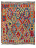 Maimana Afghanistan Kilim Rug - 191 x149 cm - Handmade