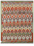 Maimana Afghanistan Kilim Rug - 193 x149 cm - Handmade