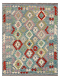 Maimana Afghanistan Kilim Rug - 196 x150 cm - Handmade