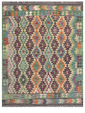 Maimana Afghanistan Kilim Rug - 205 x159 cm - Handmade