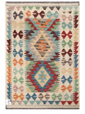 Maimana Afghanistan Kilim Rug - 120 x 83 cm - Handmade