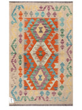 Maimana Afghanistan Kilim Rug - 122 x 75 cm - Handmade