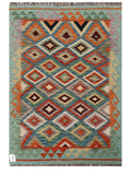 Maimana Afghanistan Kilim Rug - 151 x104 cm - Handmade