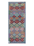 Maimana Afghanistan Kilim Rug - 200 x84 cm - Handmade