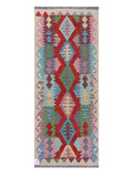 Maimana Afghanistan Kilim Rug - 194 x78 cm - Handmade