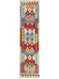 Maimana Afghanistan Kilim Runner - 300 x 80 cm - Handmade