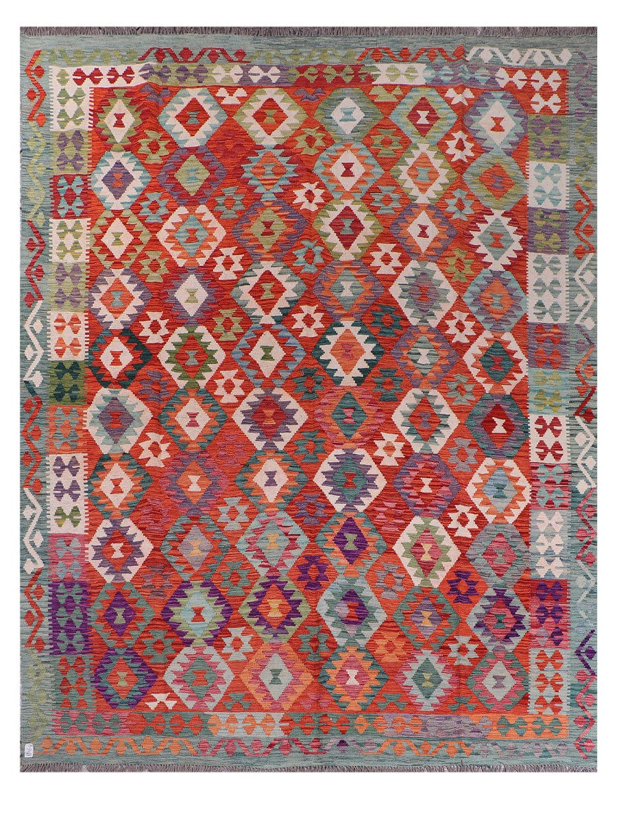 Maimana Afghanistan Kilim Rug - 333 x258 cm - Handmade