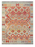 Maimana Afghanistan Kilim Rug - 164 x121 cm - Handmade