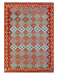 Maimana Afghanistan Kilim Rug - 240 x168 cm - Handmade