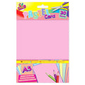 Children's Pack of 30 Assorted A5 Pastel Craft Card Sheets