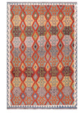 Maimana Afghanistan Kilim Rug - 297 x203 cm - Handmade
