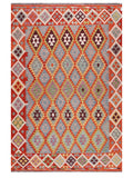 Maimana Afghanistan Kilim Rug - 296 x202 cm - Handmade