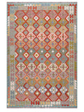 Maimana Afghanistan Kilim Rug - 293 x201 cm - Handmade