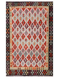 Maimana Afghanistan Kilim Rug - 301 x195 cm - Handmade