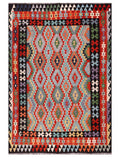 Maimana Afghanistan Kilim Rug - 296 x208 cm - Handmade