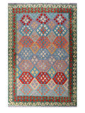 Maimana Afghanistan Kilim Rug - 301 x199 cm - Handmade