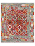 Maimana Afghanistan Kilim Rug - 295 x254 cm - Handmade