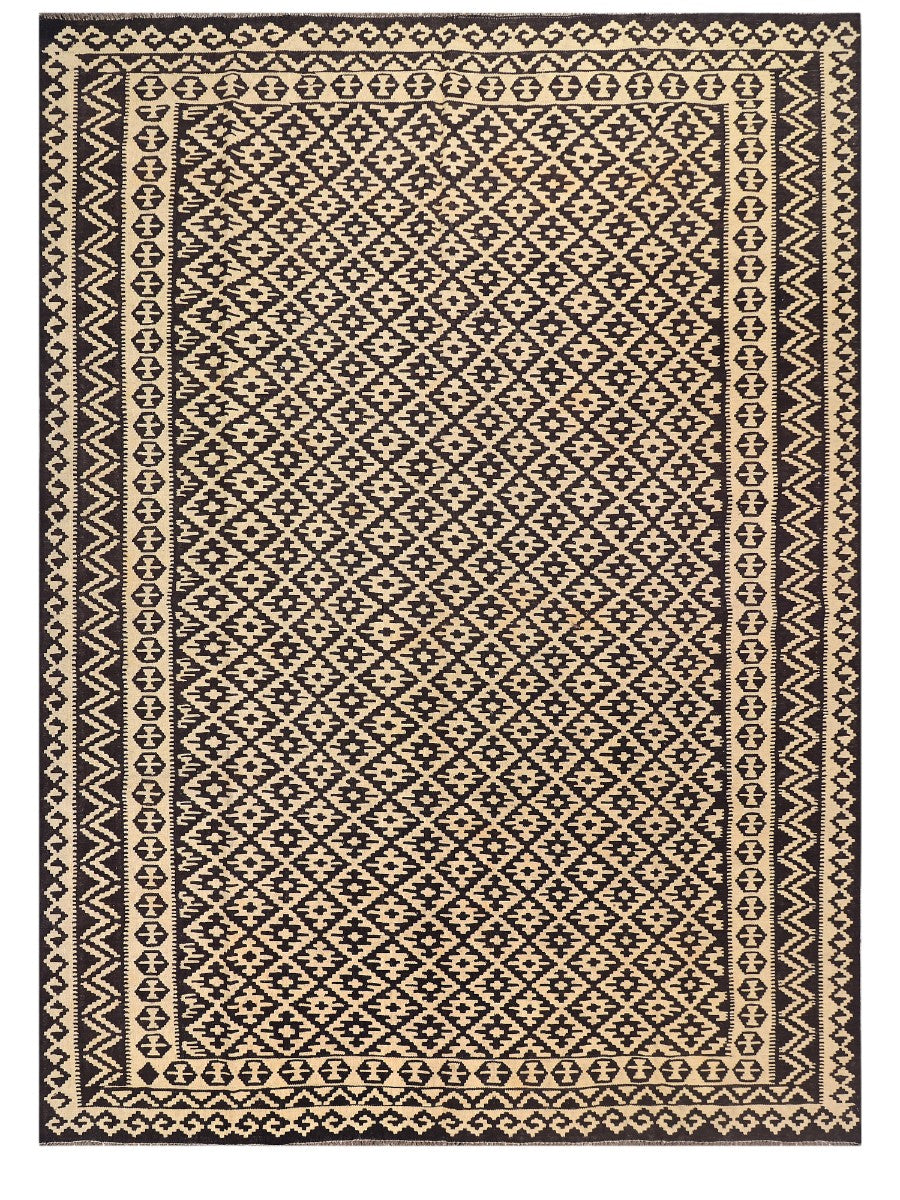 Maimana Afghanistan Kilim Rug - 350 x254 cm - Handmade