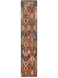 Maimana Afghanistan Kilim Runner - 386 x 82 cm - Handmade