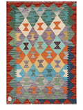 Maimana Afghanistan Kilim Rug - 119 x 84 cm - Handmade