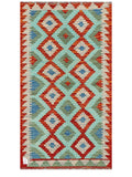 Maimana Afghanistan Kilim Rug - 124 x 71 cm - Handmade