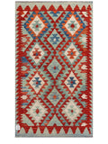 Maimana Afghanistan Kilim Rug - 122 x 72 cm - Handmade