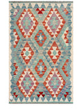 Maimana Afghanistan Kilim Rug - 134 x 87 cm - Handmade