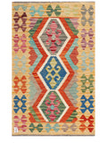 Maimana Afghanistan Kilim Rug - 121 x 78 cm - Handmade