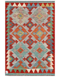 Maimana Afghanistan Kilim Rug - 119 x 82 cm - Handmade