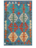 Maimana Afghanistan Kilim Rug - 121 x 79 cm - Handmade