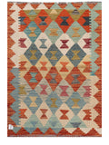 Maimana Afghanistan Kilim Rug - 114 x 82 cm - Handmade