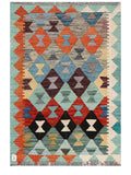 Maimana Afghanistan Kilim Rug - 116 x 82 cm - Handmade