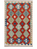Maimana Afghanistan Kilim Rug - 125 x 79 cm - Handmade