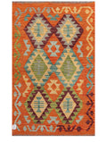 Maimana Afghanistan Kilim Rug - 123 x 79 cm - Handmade