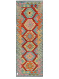 Maimana Afghanistan Kilim Rug - 185 x67 cm - Handmade