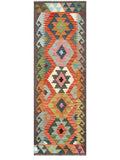 Maimana Afghanistan Kilim Rug - 178 x62 cm - Handmade