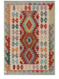 Maimana Afghanistan Kilim Rug - 156 x111 cm - Handmade