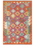 Maimana Afghanistan Kilim Rug - 154 x105 cm - Handmade