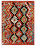 Maimana Afghanistan Kilim Rug - 139 x102 cm - Handmade