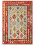 Maimana Afghanistan Kilim Rug - 146 x104 cm - Handmade