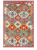 Maimana Afghanistan Kilim Rug - 141 x97 cm - Handmade