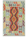 Maimana Afghanistan Kilim Rug - 152 x100 cm - Handmade