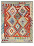 Maimana Afghanistan Kilim Rug - 128 x104 cm - Handmade