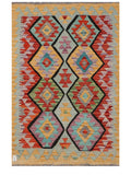 Maimana Afghanistan Kilim Rug - 146 x96 cm - Handmade