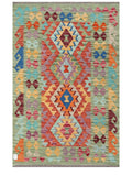 Maimana Afghanistan Kilim Rug - 153 x102 cm - Handmade