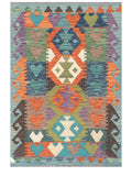 Maimana Afghanistan Kilim Rug - 148 x100 cm - Handmade
