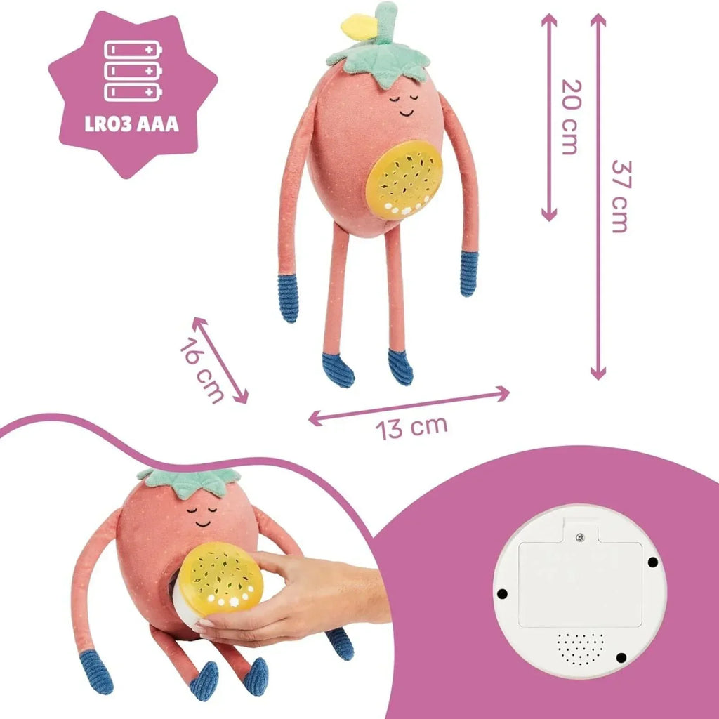 Badabulle Barnaby Plush Projection Night Light - Bobobiy