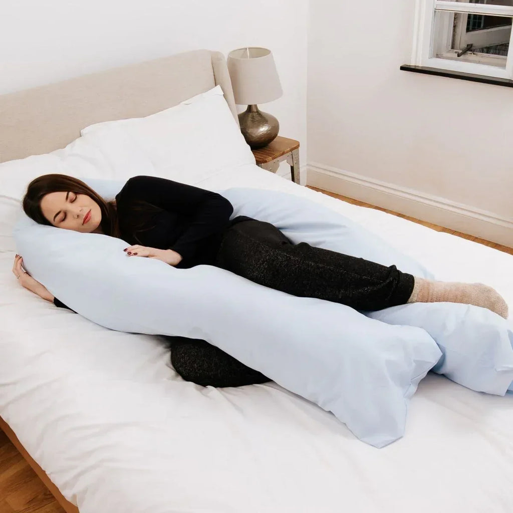 12-ft-maternity-pillow-and-case-light-blue-248382 - Bobobiy