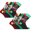 12-pairs-men-s-christmas-socks-cotton-rich-festive-holiday-novelty-designs-santa-claus-turkey-emojis-stocking-filler-in-uk-sizes-6-11-by-sock-stack-assorted-6-11-socks-1182458971 - Bobobiy